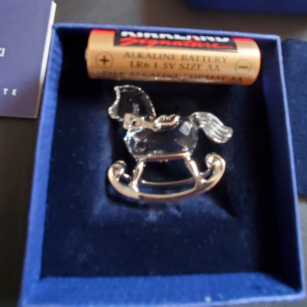 Swarovski Ornament Rocking Horse